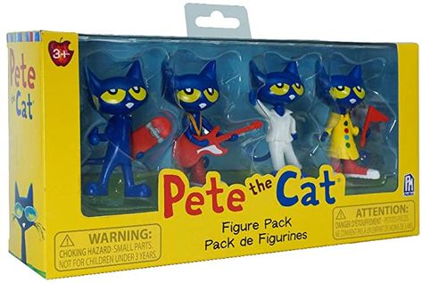 Pete The Cat Birthday Party, Pete The Cat Party, Pete The Cat Birthday, Cat Table, Pete The Cats, Flannel Friday, Sequencing Activities, Cat Figurines, Plant Life Cycle