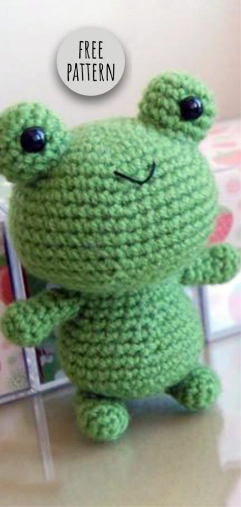 Blanket Yarn Amigurumi Free Pattern, Crochet Leggy Frog Free Pattern, Crochet Animals Free Patterns Beginner, Free Frog Crochet Pattern, Crochet Animal Patterns Free, Crochet Amigurumi For Beginners, Frog Crochet Pattern, Amigurumi For Beginners, Crochet Toys Free Patterns