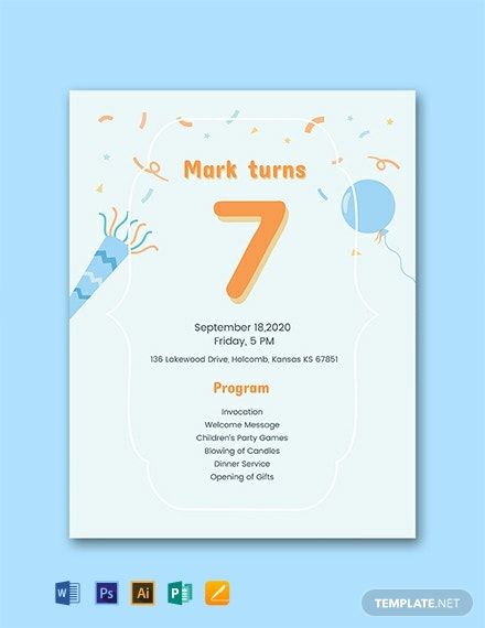 FREE 60th Birthday Program Template - Word (DOC) | PSD | InDesign | Apple (MAC) Pages | Publisher | Illustrator | Template.net Birthday Program Template, Childrens Party Games, Rustic Wedding Programs, Letter Templates Free, 29th Birthday, Birthday Flyer, Wedding Programs Template, Glitter Birthday, 30th Birthday Parties