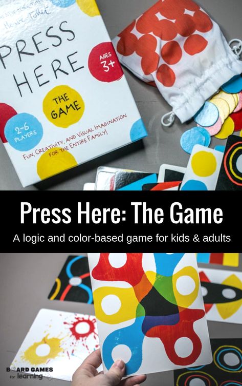 Press here the game - introducing toddlers, preschoolers, and kids to basic color theory and logic. Press Here Activities Preschool, Learning Colors Worksheets, Learning Colors For Toddlers, Toddler Color Learning, Colors Activities, Learning Colors Activities, Playful Parenting, Colors For Toddlers, Homeschooling Preschool