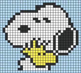 Patterns page 18 | BraceletBook Snoopy Crochet Grid, Pixel Grid, Hello Kitty Crochet, Crochet Pig, Make Friendship Bracelets, Easy Perler Beads Ideas, Crochet Patterns Free Beginner, Pixel Crochet, Crochet Business