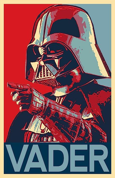 Astronaut Vector, Darth Vader Poster, American Wallpaper, Star Wars Illustration, Star Wars Jewelry, Pop Art Images, Hope Poster, Cuadros Star Wars, Pop Art Illustration