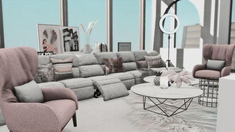 Girly Winter Apartment | Patreon Cozy Apartment Sims 4, Sims 4 Round Windows, Sims 4 House Stuff, Sims 4 2 Bedroom Apartment, Sims 4 Baddie Apartment, Sims 4 Luxury Apartment Cc, Sims 4 Entertainment Center Cc, Sims 4 Girly House, Sims 4 House Cc Download Patreon