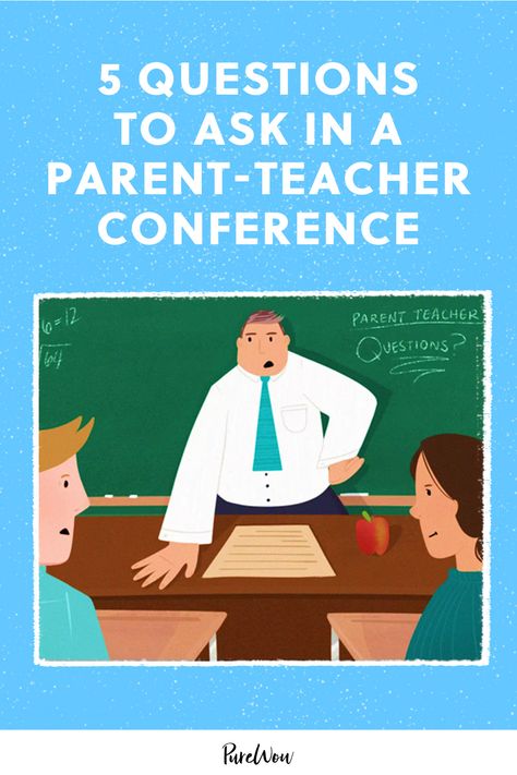 We spoke to Loryn Evanoff, a school principal in Brooklyn with 15 years of teaching experience under her belt, to get her take on the most productive questions to ask in a parent-teacher conference. family,parenting Parent Teacher Conferences Questions, Parent Teacher Conference, Parent Teacher Conferences, Teacher Conferences, Parent Teacher, Primary Teaching, Parenting Done Right, School Principal, Fun Questions To Ask