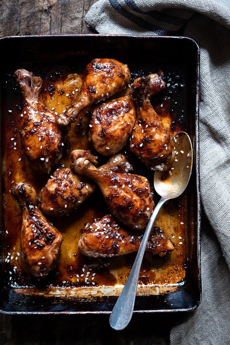 Honey Soy Chicken Drumsticks, Lamb Shank Recipe, Honey Soy Chicken, Slow Roast Lamb, Recipe Developer, Oxtail Recipes, Soy Chicken, Honey And Soy Sauce, Drumstick Recipes