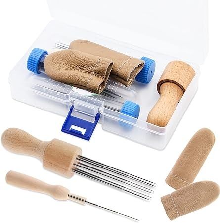 Amazon.com: IMZAY Needle Felting Tools, Needle Felting Supplies, Needle Felting Kit with 3 Size 30Pcs Needles Felting Needles,Wooden Handle, Finger Cots, Perfect for DIY Felting Wool Projects : Arts, Crafts & Sewing Diy Wool Felt, Needle Felting Tools, Finger Cots, Felting Needles, Needle Felting Supplies, Wool Felt Projects, Needle Kit, Felting Wool, Needle Felting Kits