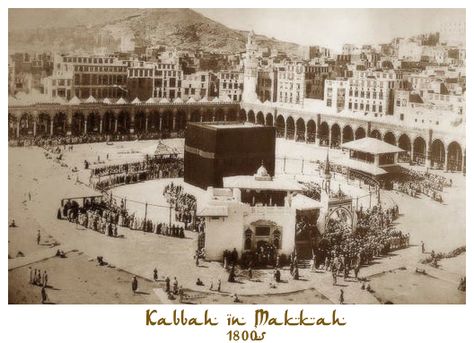 Makkah City 1800s Old Makkah, Mecca Kaaba, Masjid Al Haram, White Building, Urban Setting, Sacred Places, Historical Pictures, Jeddah, Makkah