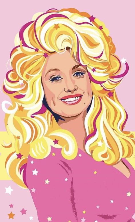 Barbie Portrait Art, Dolly Parton Outline, Dolly Parton Printables, Dolly Parton Mural, Dolly Parton Pop Art, Free Dolly Parton Printable, Dolly Parton Cartoon, Dolly Parton Bulletin Board, Dolly Parton Print