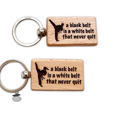 Gifts With Meaning, Karate Gifts, Best Martial Arts, Keychain Black, Karate Martial Arts, Never Quit, My Hope, Martial Artist, With Meaning