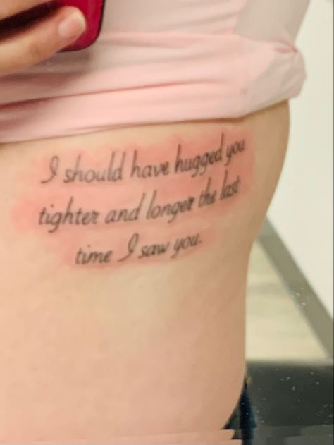 For my sister who passed Sisters Hugging, Two Sisters, Hug You, Cute Tattoos, My Sister, I Tattoo, Tattoo Quotes, Tatting, Year Old