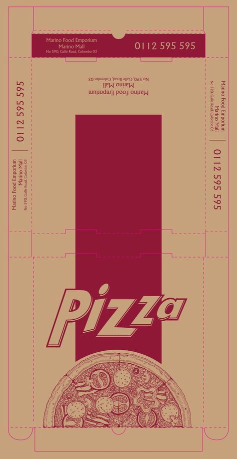 One color should be packaged Pizza Box Template, Packaging Design Food, Eco Packaging Design, Food Delivery Packaging, Packing Box Design, Pizza Box Design, Wine Bottle Packaging, Box Design Templates, Box Template Printable