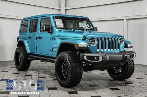 Jeep Wrangler Unlimited JL 4-Door Dream Car Jeep, Four Door Jeep Wrangler, Car Jeep Wrangler, Jeep Wrangler Colors, Blue Jeep Wrangler, Used Jeep Wrangler, Jeep Wrangler Lifted, 4 Door Jeep Wrangler, Car View