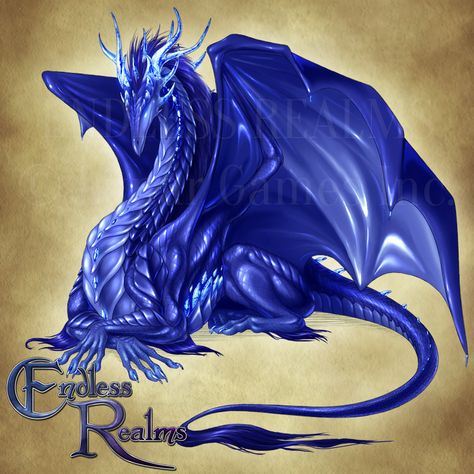 Endless Realms bestiary - Sapphire Dragon by jocarra.deviantart.com on @DeviantArt Sapphire Dragon, Yin Yang Tattoos, Dragon Artwork Fantasy, Drawing Animals, Cool Dragons, Beautiful Dragon, Dragon Lover, Dragon Pictures, Dragon Artwork