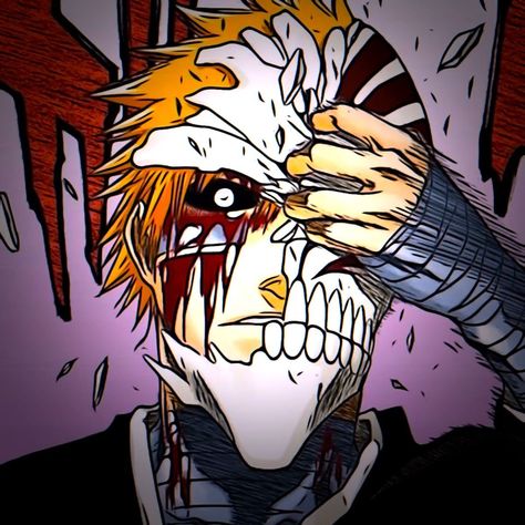 Bleach Ichigo Icons, Bleach Ichigo, Hollow Form, Bleach