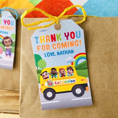 Bus Birthday Party Ideas, Cocomelon Wheels On The Bus, Wheels On The Bus Party, Bus Birthday Party, Birthday Cocomelon, Bus Party, Return Gifts For Kids, Baby Birthday Party Theme, Simple Birthday Party