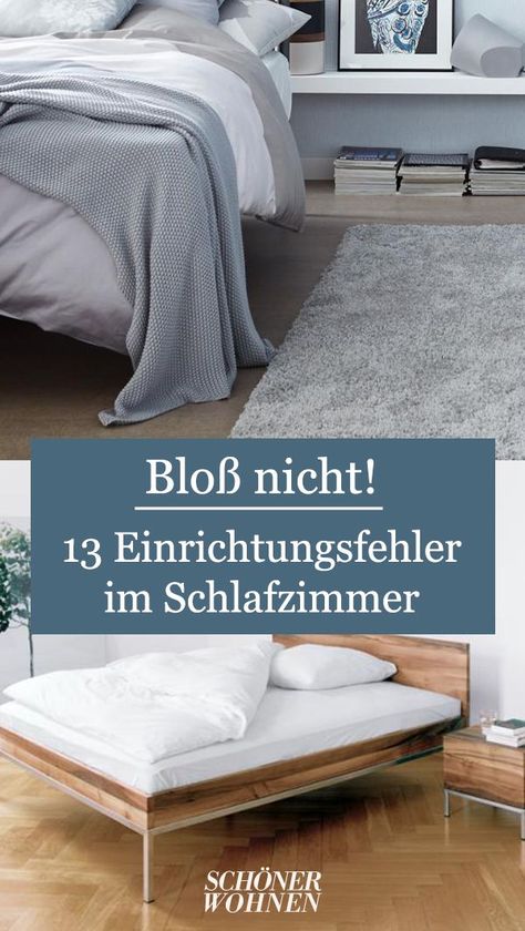 Abstellkammer-Flair statt puristischer Ruhe, dunkle Höhle statt Ort der Erholung: Bei der Gestaltung des Schlafzimmers kann viel schiefgehen - hüten Sie sich vor den folgenden Fehlern.   #schlafzimmer #einrichtungsfehler  #bloßnicht #fehler #tipps #tricks #schönerwohnen #wohnen New Kitchen Doors, L Shaped Sofa Designs, Living Room Sofa Design, Beautiful Sofas, Lounge Room, Bed Room, Decoration Design, Sofa Design, Trending Decor