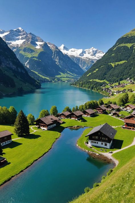 Unveiling Lungern: Discover the Alpine Paradise 🏔️ The Swiss Alps, Life Is Beautiful Wallpaper, Beautiful Switzerland Nature, Switzerland Beautiful Places, Switzerland Culture, Swiss Photography, Traveling Switzerland, Switzerland Photos, Lungern Switzerland