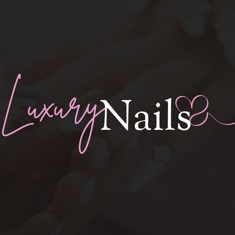 pre-made nail tech logo 💅🏼💞 link in my bio! #logodesigner #customlogo #nailtech #logodesigns #hairsalon #aestheticslogo #beautybranding Nail Logos, Nail Tech Logo, Tech Logo, Nail Logo, Tech Logos, Nail Tech, Custom Logos, Hair Salon, Nail Designs