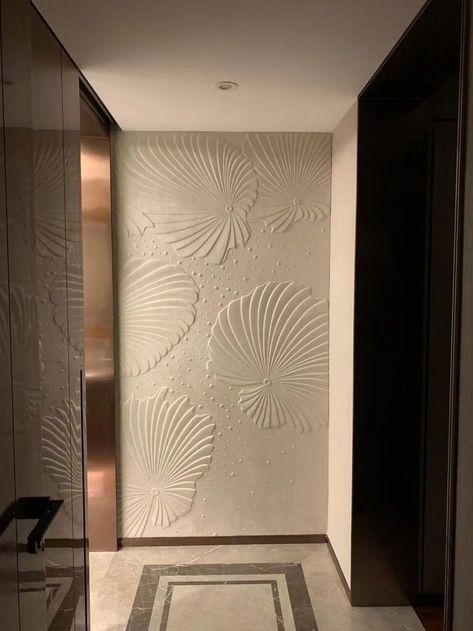 Passage Wall Design, Wall Cladding Texture, Bedroom Wallpaper Accent Wall, Feature Wall Design, Stone Wall Design, Latest Living Room Designs, Wall Texture Design, Wall Panel Design, 3d Cnc