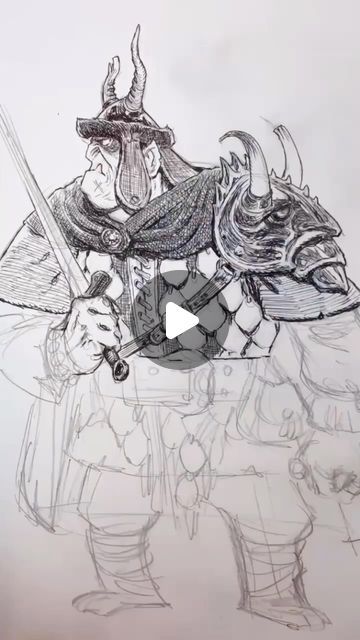 Tony DiTerlizzi on Instagram: "Inking “Brutus, Hobgoblin Chieftain” back in 2019. He’s just one of many characters collected in my new sketchbook, “The Pen & Ink Drawings of Tony DiTerlizzi”.🖋️🖋️🖋️" Tony Diterlizzi, Pen Ink Drawings, New Sketchbook, Ink Drawings, Pen Ink, Ink Pen Drawings, Ink Drawing, Pen And Ink, Sketch Book