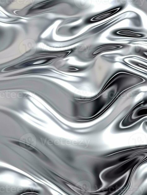 AI Generative silver background chrome texture Y2k Texture, Chrome Background, Silver Texture, Aesthetic Dump, Silver Background, Character Aesthetic, Infographic Design, Glow Up?, Vector Free