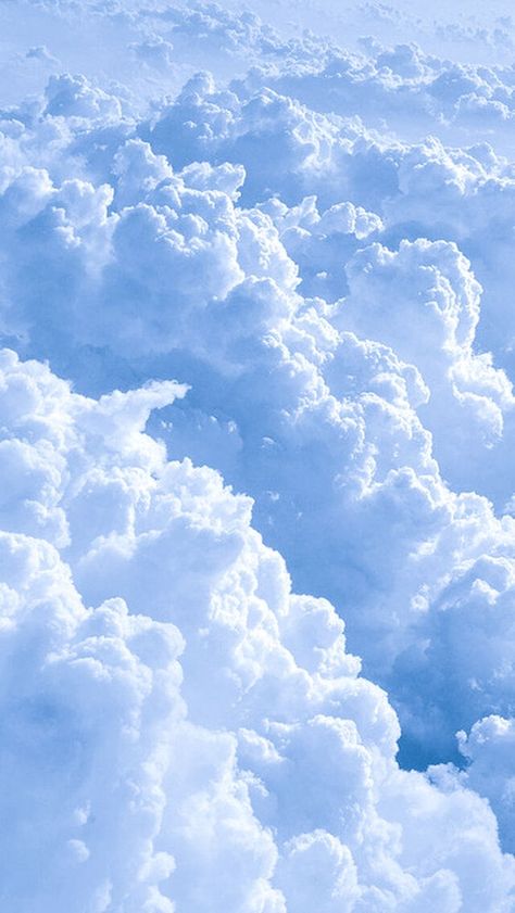 Image Bleu, Cute Blue Wallpaper, Light Blue Aesthetic, Sky Photography Nature, Simple Phone Wallpapers, Cloud Wallpaper, Images Esthétiques, Blue Clouds, Pretty Wallpapers Backgrounds