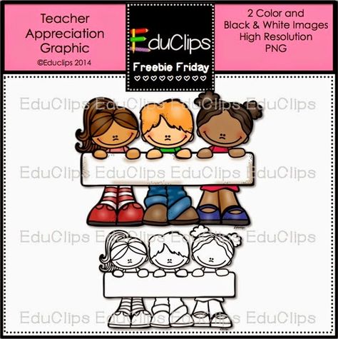 A selection of 30 FREE clipart sets for back-to-school or year-round use Free Clipart For Teachers, Clipart For Teachers, Free Classroom Printables, Clip Art Freebies, Friday Images, Classroom Clipart, Teacher Clipart, Freebie Friday, Teacher Technology