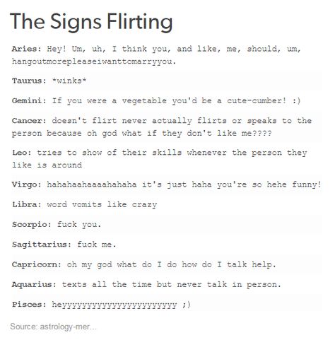 The Signs Flirting. I am on the cusp of Scorpio and Sagittarius this is the best. Funny Zodiac Signs, Astrology Quotes, Horoscope Quotes, Funny Zodiac, Flirting Messages, Boxing Quotes, Signs Funny, Flirting Quotes For Her, Flirting Quotes Funny