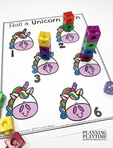 Unicorn Prek Activities, Real Vs Make Believe Preschool Activities, Unicorn Kindergarten Activities, Unicorn Lesson Plans Preschool, Magical Creatures Preschool, Preschool Unicorn Activities, Unicorn Preschool Activities, Unicorn Activities Preschool, Unicorn Crafts For Preschoolers