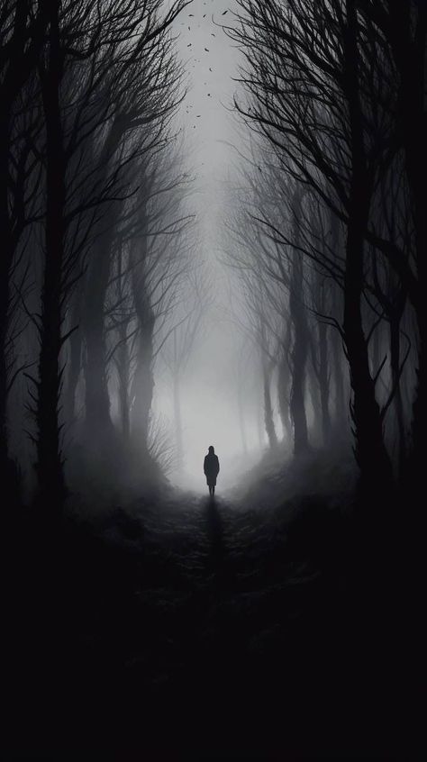 Dark Forest Aesthetic, Forest Drawing, Dark Landscape, Dark Nature, Forest Background, Mystical Forest, Dark Nature Aesthetic, Dark Pictures, Dark Art Drawings