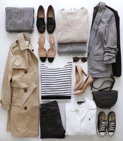 The Minimalist Wardrobe on Instagram: “Mini capsule examples for different seasons. Which season tends to have your favorite outfits?⁠ ⁠ Photos by @somethingwhite⁠ ⁠ #minimalist…” Autumn Essentials, Spring Essentials, Fashion Capsule Wardrobe, Wardrobe Pieces, Elegant Outfits, Capsule Outfits, Early Autumn, Different Seasons, Fashion Capsule