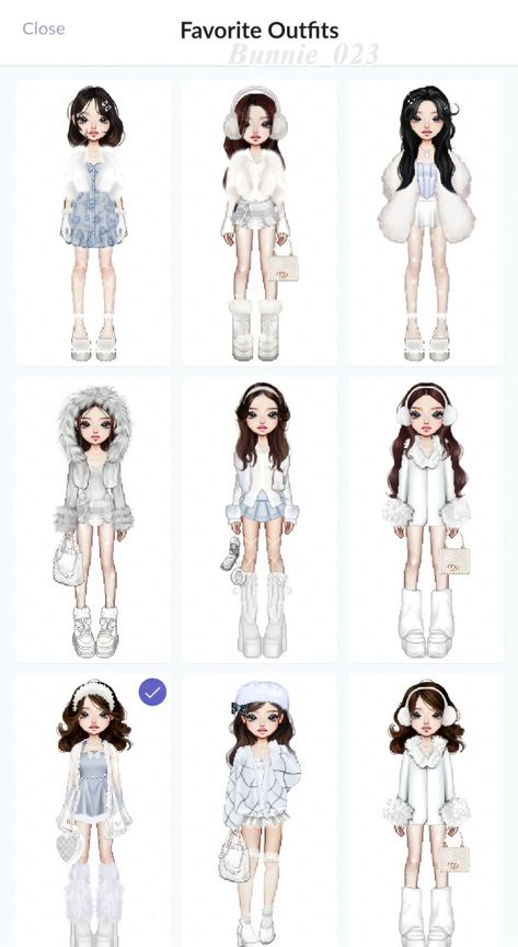 Coquette Style Outfits Winter, Winter Outfits Everskies, Winter Everskies Outfits, Everskies Blue Outfit, Everskies Outfits Winter, Coquette Everskies Outfits, Everskies Winter Outfits, Winter Outfit Drawing, Winter Fairy Outfit