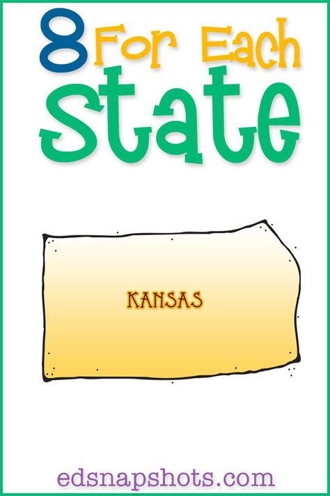 Join us as we study all 50 states in the homeschool geography unit study. Learn US geography with videos, books, food, activities and more. Click to see our Kansas unit study and download your free state scrapbooking pages. Middle School Geography, Geography Lesson Plans, Kansas Day, Us Geography, Social Studies Education, American History Lessons, Homeschool Lesson Plans, Teaching Geography, Homeschool Geography