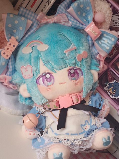 20 Cm Doll, Anime Plush Doll, Omodoki Dolls, 20cm Plush Doll, Doll Plushies, Cute Sewing Projects, Cotton Doll, Plushie Patterns, Kawaii Plush