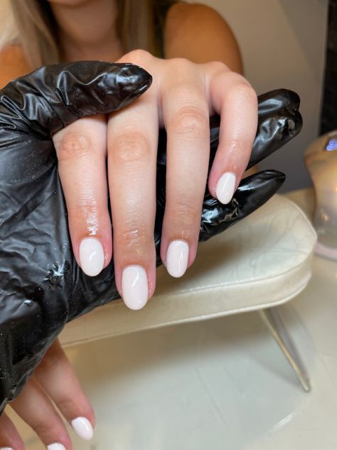 Pearl Coloured Nails, Pale Colour Nails, Natural Colour Biab Nails, Bio Chic Gel Polish Colours, The Gel Bottle Inc Nails Biab Colours, Colorful Nail Designs, Pina Colada, One Color, Nail Inspo