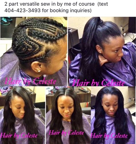 Sew In Weave Hairstyles, Vixen Sew In, Hair Braid Patterns, Black Hair Video, Weave Ponytail Hairstyles, Sew In Hairstyles, Hair Weaving, Quick Weave Hairstyles, Braid Patterns