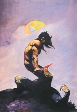 Frazetta Art, Art Analysis, Robert E Howard, Jeff Jones, Frank Frazetta, Conan The Barbarian, Red Sonja, Fantasy Comics, Pulp Art