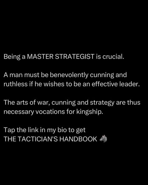 Step 1 to high self esteem: be comfortable with people not liking you. If you rely on other people’s appreciation and love, you will ALWAYS be manipulated. Anyone seeking approval becomes a puppet. The world is ruthless. Be your own source of approval. That’s the only way you win. Tap the website at the top of my page to get The Tactician’s Handbook. You’ll learn 50 dark strategies to outsmart & overpower people ☝️ @alphareflections #validation #selfesteem #selfrespect #selfgrowth #... High Self Esteem, Be Ruthless, Really Good Quotes, Self Respect, Hard Times, Fact Quotes, The Only Way, Pretty Quotes, Self Esteem