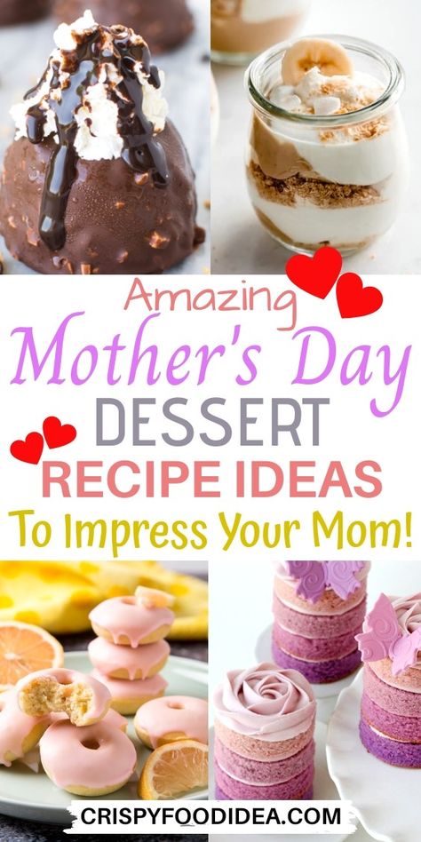 Mother's Day Dessert, Mothers Day Desserts, Recipe Thanksgiving, Mothers Day Dinner, Mothers Day Breakfast, Amazing Desserts, Mothers Day Cake, Dessert Easy, Thanksgiving Food Desserts