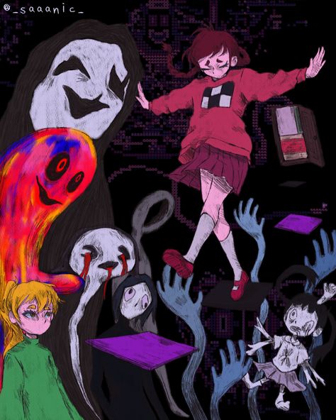 Yume Niki Fanart, Yume Nikki Madotsuki Fanart, Madotsuki Yume Nikki Icon, Yume Nikki Art, Yume Nikki Game, Yume Nikki Fanart, Yume Nikki Icon, Yume Nikki Madotsuki, Yume 2kki