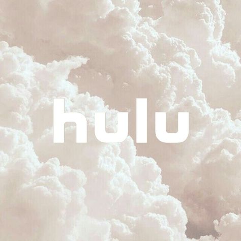 Hulu Logo Aesthetic, Hulu Icon Aesthetic, Hulu App Icon Aesthetic, Hulu Logo, Hulu Icon, Hulu App Icon, Beige Clouds, Neutral App Icons, Groovy Theme