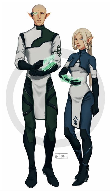 Mass Effect Crossover, Mass Effect Ships, Solas Dragon Age, Dragon Age Games, Neon City, Dragon Age Inquisition, Alien Concept Art, Cyberpunk Character, Modern Fantasy