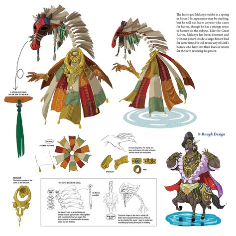 Malanya Art from The Legend of Zelda: Breath of the Wild #art #artwork #videogames #gameart #conceptart #illustration #legendofzelda #breathofthewild #zeldabreathofthewild #zelda Zelda Enemies, Native American Games, Wild Book, Legend Of Zelda Breath, Zelda Breath, Zelda Art, Concept Art Character, Breath Of The Wild, Game Character Design