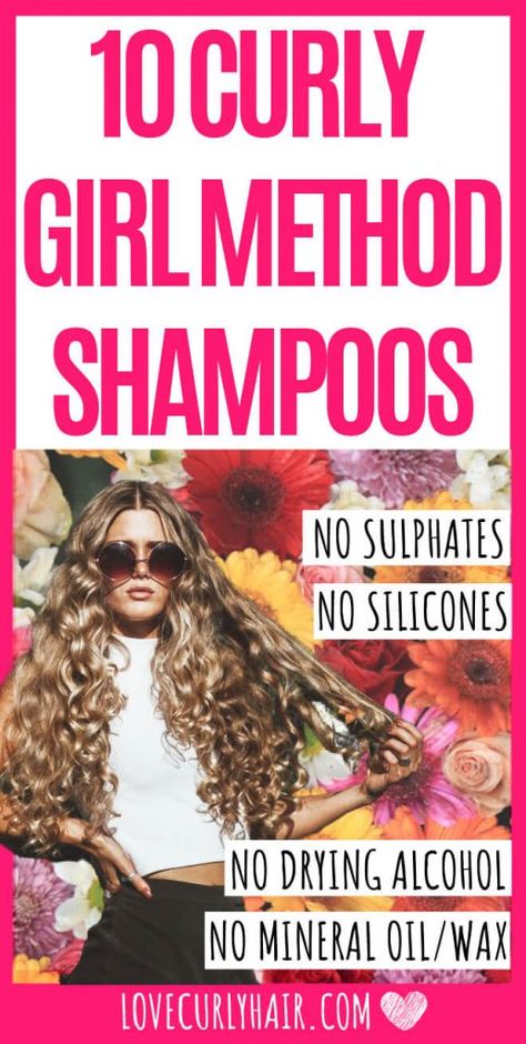 Shampoo For Permed Hair, Best Curly Hair Shampoo And Conditioner, Curly Girl Method Routine, Curly Hair Shampoo And Conditioner, Best Curly Hair Shampoo, Curly Hair 2c, Curly Hair White Girl, Curly Hair Shampoo, Sulphate Free Shampoo