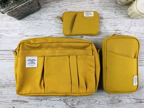 Delfonics Pouch, Delfonics Utility Pouch, Note Pouch, Planner Bag, Stationary Bag, Planner Minimal, Planner Pouch, Utility Pouch, Simple Planner