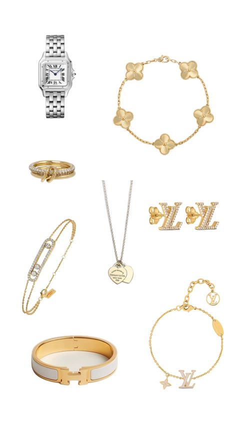 #jewellery #cartier #watch #vancleef #lv #louisvuitton #earrings #tifannyco #hermes Jewellery Cartier, Lv Earrings, Hermes Earrings, Cartier Watch, Jewelry Lookbook, Van Cleef, Pretty Jewellery, Cartier, Lookbook