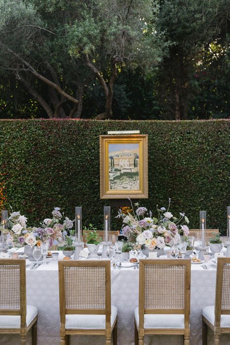 Sierra Furtado and Sam Winkler’s Ballerina-Core Wedding with European Touches in Montecito - Over The Moon Sierra Furtado Wedding, Montecito Wedding, Monique Lhuillier Lace, Sierra Furtado, Ballerina Core, Reception Florals, Tech Entrepreneur, Linen Candle, Ethereal Wedding