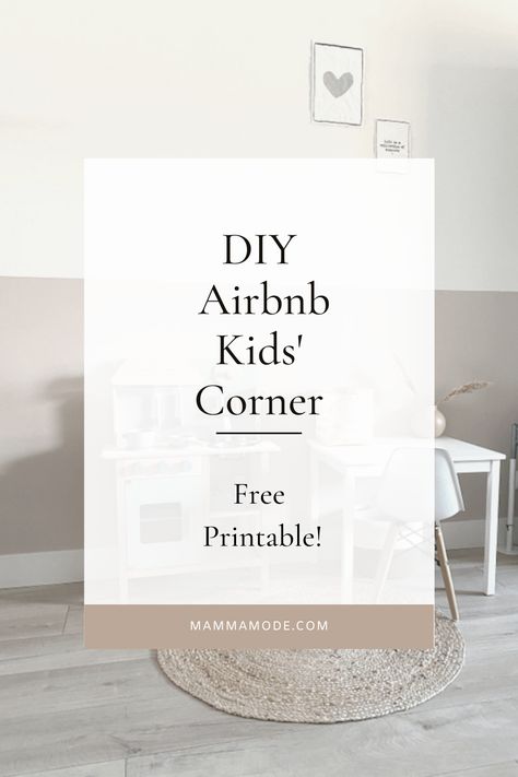 Hosting families in your Airbnb? More and more families are taking staycations close to home. A clever idea is to create an Airbnb kids corner just for your wee guests! Learn a few ways to can DIY one yourself! #AIRBNB #AIRBNBAMENITIES #AIRBNBDECOR #AIRBNBDESIGN #AIRBNBFORFAMILIES #AIRBNBIDEAS #AIRBNBKIDS ROOM #AIRBNBKIDs #KIDSROOM #AIRBNBFAMILY #AIRBNBHOST #AIRBNBDESIGN #STARTINGANAIRBNB #AIRBNBDECORATING Airbnb Kids Room Ideas, Diy Airbnb, Airbnb Templates, Vacation Rental Host, Airbnb Hosting, Airbnb Ideas, Airbnb Decor, Airbnb Design, Pack And Play