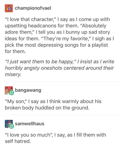 As a fanfic writer I feel called out