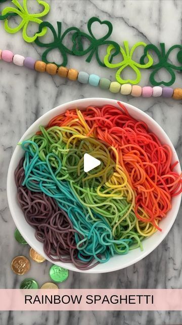 24 likes, 10 comments - lifeisaparty on March 5, 2024: "This rainbow spaghetti is so much fun. Cook your pasta, and then put it into 6 ziplock bags with ..." Rainbow Spaghetti, Ziplock Bags, March 5, Spaghetti, Pasta, Rainbow, 10 Things